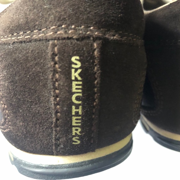 SKECHERS BROWN SNEAKERS SIZE 7.5 - Picture 4 of 9